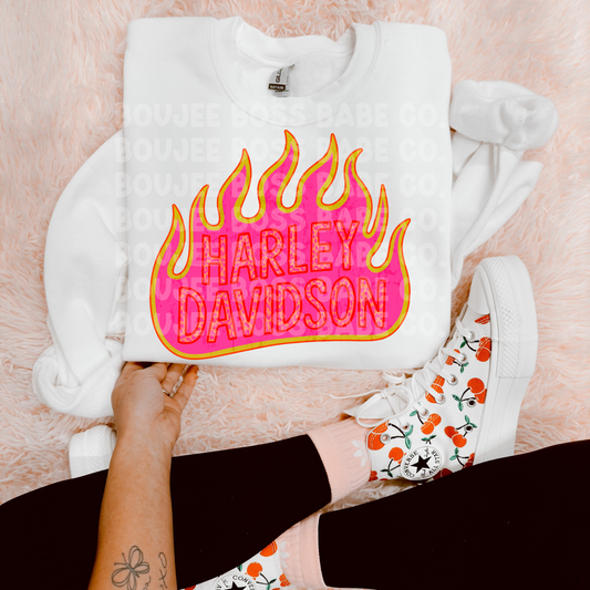 Pink HD Flame