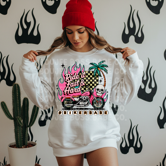 Ride it fast & hard